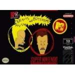 Beavis and Butthead SNES box art – retro game for Super Nintendo