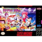 Cacoma Knight in Bizyland SNES box art – retro game for Super Nintendo