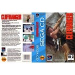 Cliffhanger Sega CD box art – used Sega game trade in