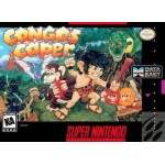 Congo's Caper SNES box art – retro game for Super Nintendo