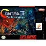 Contra III The Alien Wars SNES box art – action-adventure game for Super Nintendo