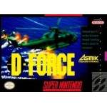 D-Force SNES box art – retro game for Super Nintendo