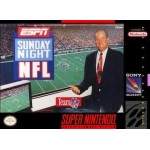 ESPN Sunday Night NFL SNES box art – retro game for Super Nintendo