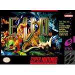 EVO the Search for Eden SNES box art – retro game for Super Nintendo