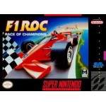 F1 ROC Race of Champions SNES box art – racing game for Super Nintendo
