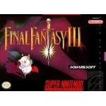 Final Fantasy III SNES box art – RPG for Super Nintendo