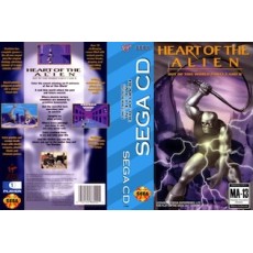 Heart of the Alien Sega CD box art – used Sega game trade in