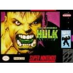 The Incredible Hulk SNES box art – retro game for Super Nintendo