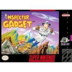 Inspector Gadget SNES box art – retro game for Super Nintendo
