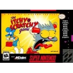 The Itchy and Scratchy Game SNES box art – retro game for Super Nintendo