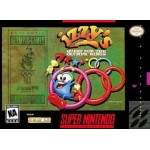 Izzy's Quest for the Olympic Rings SNES box art – RPG for Super Nintendo