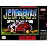 Jeopardy Sports Edition SNES box art – retro game for Super Nintendo