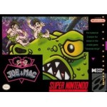 Joe and Mac SNES box art – retro game for Super Nintendo