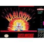 Ka-blooey SNES box art – retro game for Super Nintendo