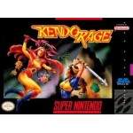Kendo Rage SNES box art – retro game for Super Nintendo