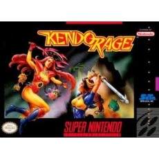 Kendo Rage SNES box art – retro game for Super Nintendo