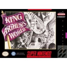 King Arthur's World SNES box art – retro game for Super Nintendo