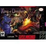 King of Dragons, The  SNES box art – retro game for Super Nintendo