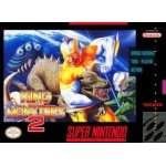 King of the Monsters 2 SNES box art – retro game for Super Nintendo
