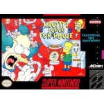 Krusty's Super Fun House SNES box art – retro game for Super Nintendo