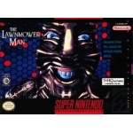 Lawnmower Man SNES box art – retro game for Super Nintendo