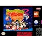 Lemmings 2 The Tribes SNES box art – retro game for Super Nintendo