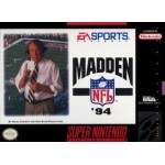 Madden NFL '94 SNES box art – retro game for Super Nintendo