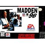 Madden 96 SNES box art – retro game for Super Nintendo