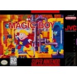 Magic Boy SNES box art – retro game for Super Nintendo