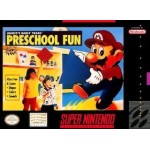 Mario's Early Years Preschool Fun SNES box art – platformer for Super Nintendo