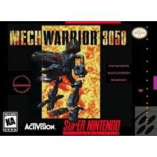 MechWarrior 3050 SNES box art – retro game for Super Nintendo