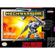 MechWarrior SNES box art – retro game for Super Nintendo