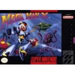 Mega Man X SNES box art – retro game for Super Nintendo