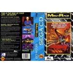 MegaRace Sega CD box art – used Sega game trade in