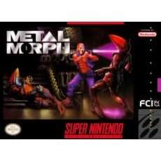 Metal Morph SNES box art – retro game for Super Nintendo