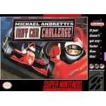 Michael Andretti's Indy Car Challenge SNES box art – retro game for Super Nintendo
