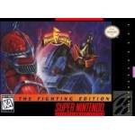 Power Rangers Fighting Edition SNES box art – fighting game for Super Nintendo
