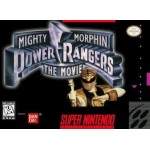 Mighty Morphin Power Rangers The Movie SNES box art – licensed action game for Super Nintendo
