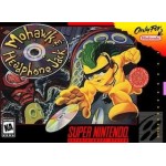Mohawk and Headphone Jack SNES box art – retro game for Super Nintendo
