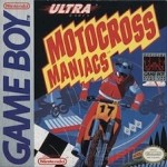 Motocross Maniacs Game Boy box art – classic retro game for GameBoy