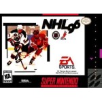 NHL 96 SNES box art – retro game for Super Nintendo