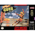 Nickelodeon GUTS SNES box art – retro game for Super Nintendo