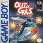 Out of Gas Game Boy box art – classic retro game for GameBoy