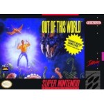 Out of This World SNES box art – retro game for Super Nintendo