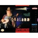 Phalanx SNES box art – retro game for Super Nintendo