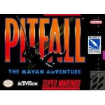 Pitfall Mayan Adventure SNES box art – retro game for Super Nintendo