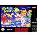 Pocky and Rocky 2 SNES box art – retro game for Super Nintendo