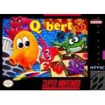 Q*bert 3 SNES box art – retro game for Super Nintendo
