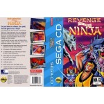 Revenge of the Ninja Sega CD box art – used Sega game trade in