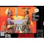 Rise of the Phoenix SNES box art – retro game for Super Nintendo